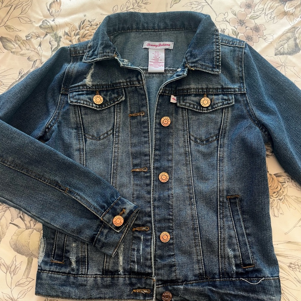 Tommy Bahama Kids Denim Jacket - Blue